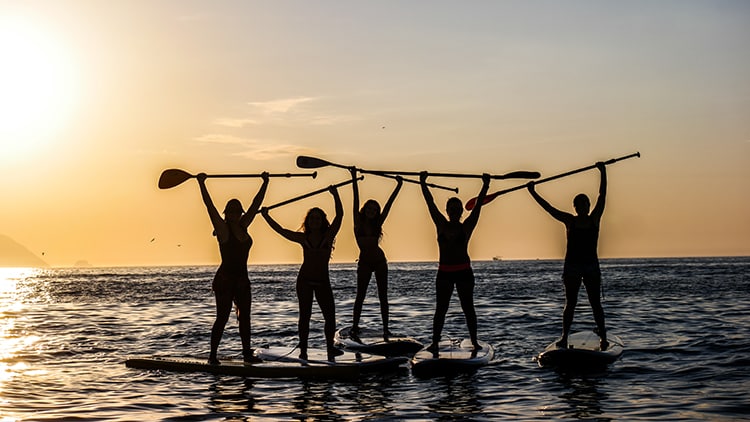 Passeio Stand Up Paddle até as Ilhas Tijucas no RJ